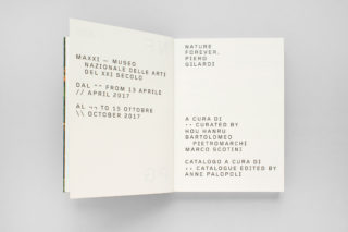 MAXXI-Nature-Forever.-Piero-Gilardi-Book-Catalogue-04-Exhibition-data-Typography