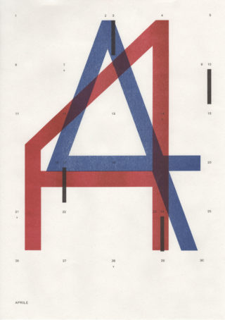 01-From-Outer-Space-Calendar-Cani-Sciolti-Risograph-Blue-Red-Black