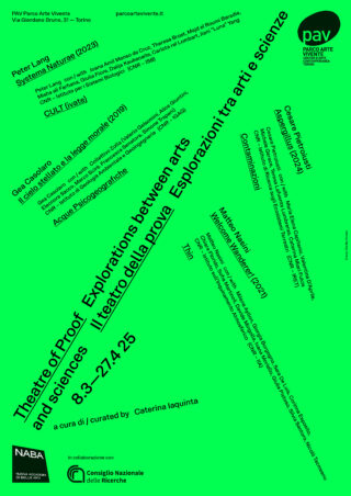 NABA CNR PAV — Theatre of Proof (Comunicato stampa, versione digitale)